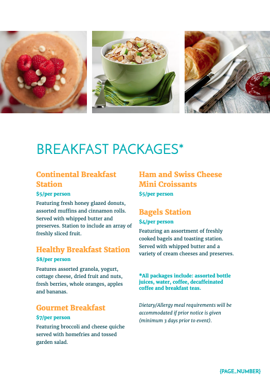 Hotel Event Venue Proposal Template